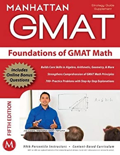 Foundations gmat math - gmat,