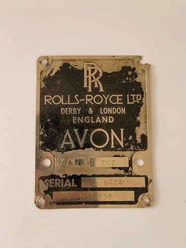 Rolls royce avon scimitar - avon,