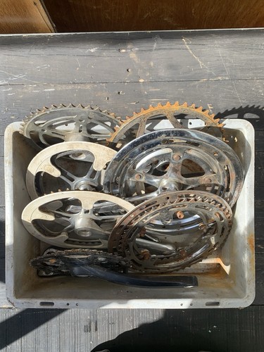Bicycle crankset joblot - crankset,