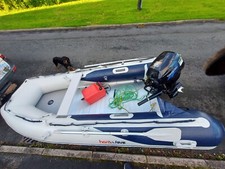 Honwave T35AE2 & 18hp Tohatsu outboard