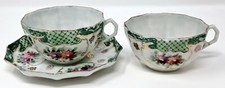Porcelain Cup x 2 & Saucer