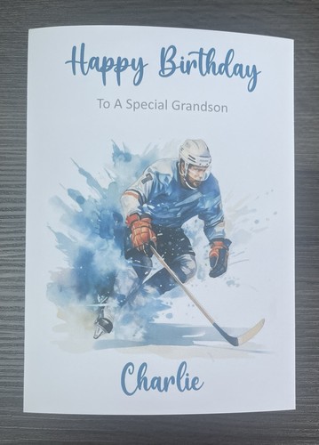 Personalised ice hockey - personalised,