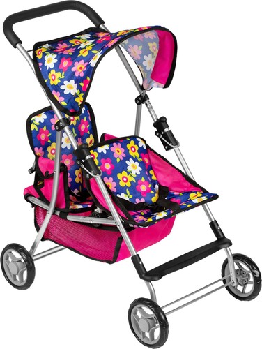 Twin baby doll stroller - baby,