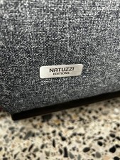 Natuzzi Editions Andrenalina, used 3 seater fabric sofa, less 2 yrs old, perfect