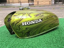 Vintage Rare Marble OEM HONDA CB350 CB250 Flying Dragon Gas Fuel Petrol Tank