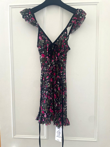 Rat boa silk blend floral - boa,