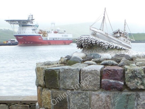 Photo 6x4 scalloway - photo,