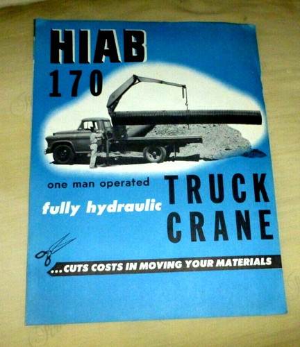Vintage pamphlet hiab - vintage,