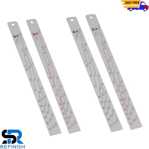 Paint mixing measuring stick - paint,