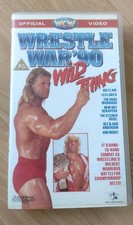 WCW Wrestle War 90 Wild Thing VHS Video - WWF WWE ECW Wrestling 