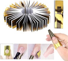 100x Gold Nail Forms Builder