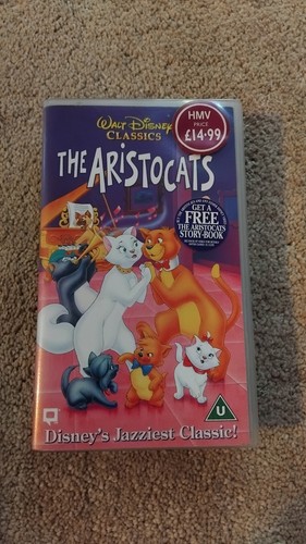 Disney the aristocats - vhs, tape
