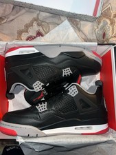 Air Jordan 4 Breds Men's Size 9 Sneakers - Brand New In The Box Never Worn