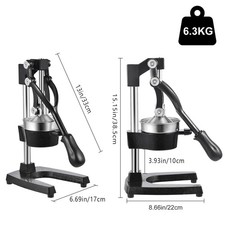 Hand Press Juicer Manual Fruit