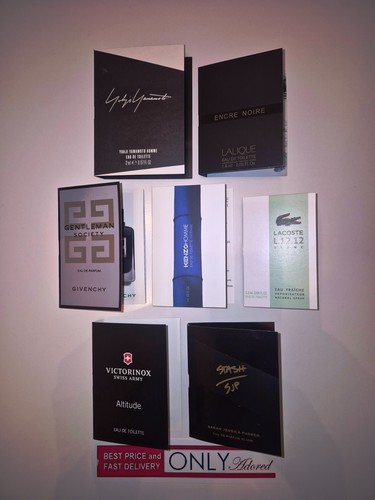 Mini men perfume vials set - men,