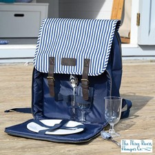 2 Person Picnic Backpack with Insulated 15L Cooler, Glasses & Plates Included –