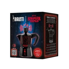 Bialetti Stranger Things Moka Express 3 Cups Singing Musical Stovetop Coffee Pot