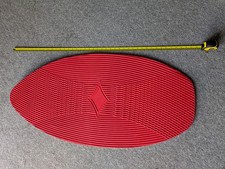 Alda EVA Skimboard Outdoor Surfboard Wooden With Grip Orange/Red Great Condition