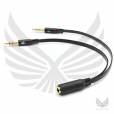 3.5mm Y Splitter 2 Jack Male