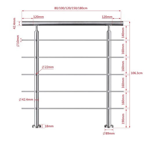 Outdoor indoor handrail - outdoor,