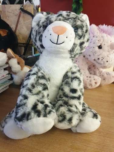Snow leopard plush - leopard,