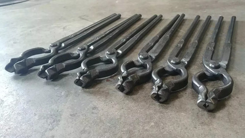 Blacksmith tongs forging - , metal