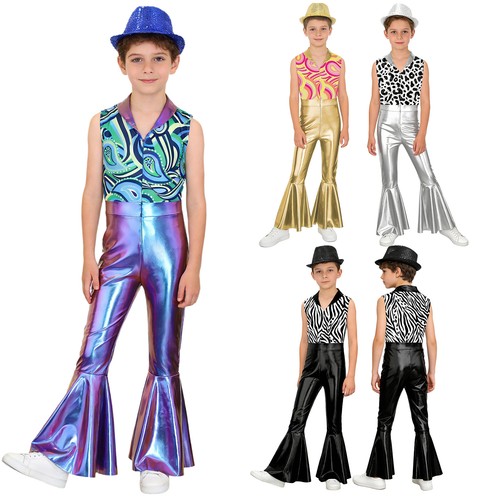 Kids disco costume hippie star - kids,
