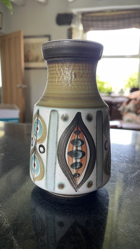 Vintage langley pottery vase - vintage,