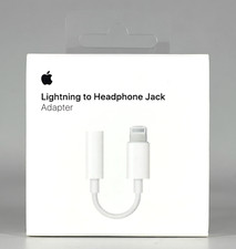 OEM Apple Lightning to Headphone 3.5mm Jack Adapter - White MMX62AM/A