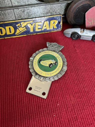 Vintage car badge new - car,