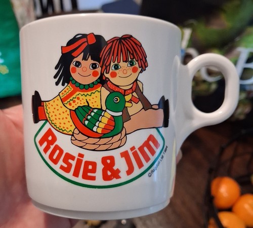 Rosie jim plastic mug 1997 - jim,