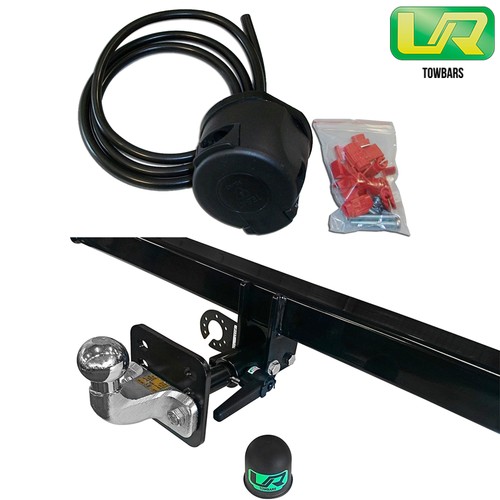 Detachable flange towbar - flange, towbar+7p