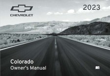 2023 Chevrolet Colorado Owners Manual User Guide Reference Operator Book
