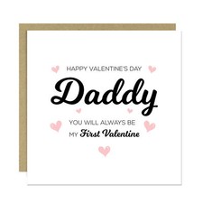 Daddy Valentine Card Daddys