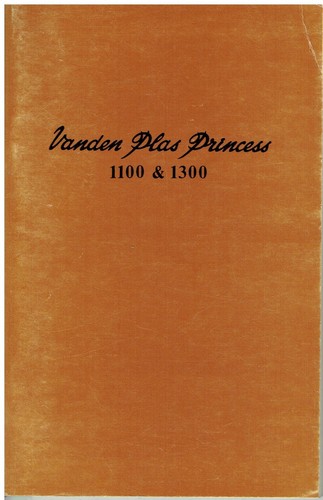 Vanden plas princess - plas,