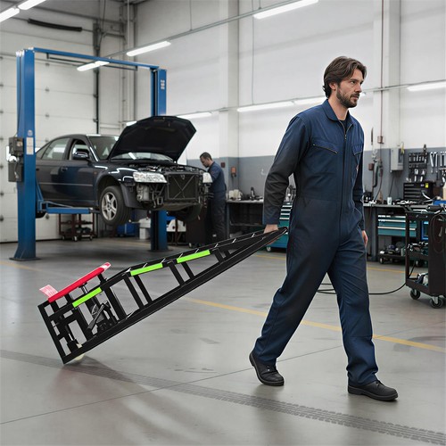 Hydraulic car ramps set 2pc - 2pc, 5