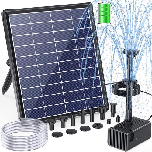 Solar fountain pump with - fountain,