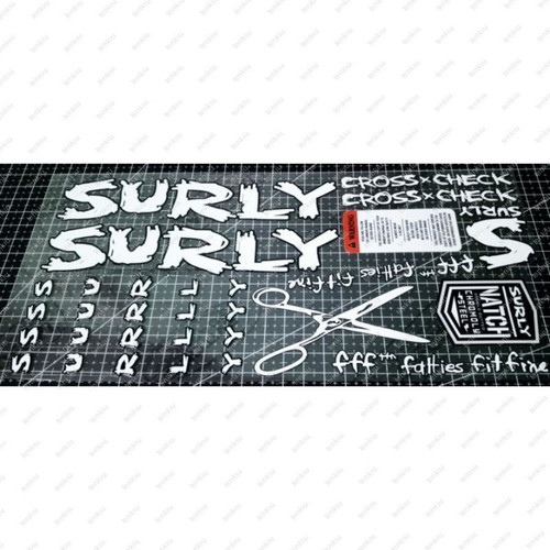 Surly cross check - frame, decal