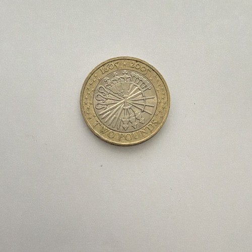 2002 two pounds - two, coin