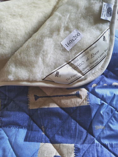 100 lambs wool - 100%, blanket