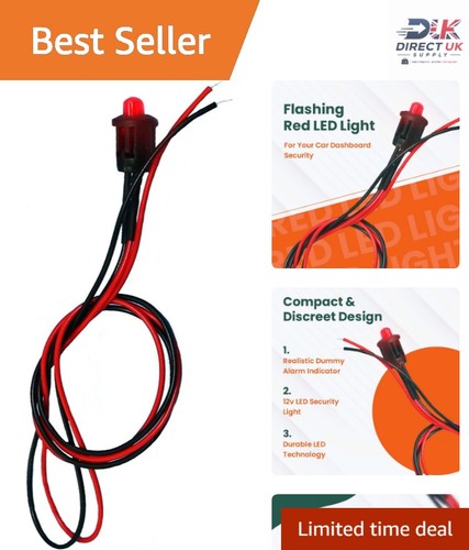 Flashing red led dummy - led,