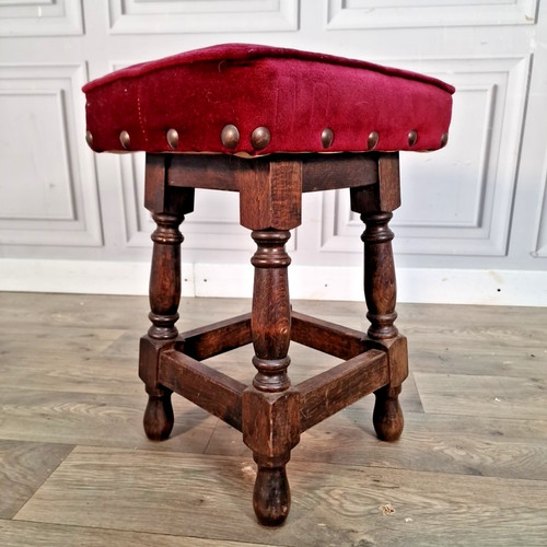 Vintage pub bar stool - bar, low