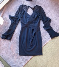 Lipsy Navy stunning dress size