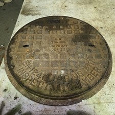 Round Cast iron Manhole Cover