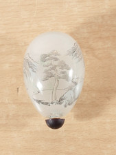 Chinese Inside Painted Glass