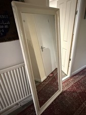 Rectangle White Mirror 165cm x