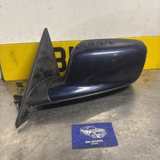 BMW 3 Series E46 Coupe / Convertible Wing Mirror Left Orient Blue 5 Wires