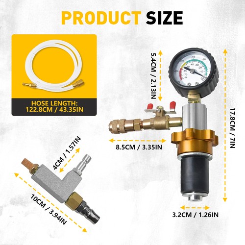 Coolant pressure tester - coolant,