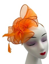 Women Fascinator Headband Aliceband Hat  Weddings Ladies Day Royal Ascot Hat New