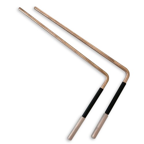 Copper dowsing diving - copper, rods